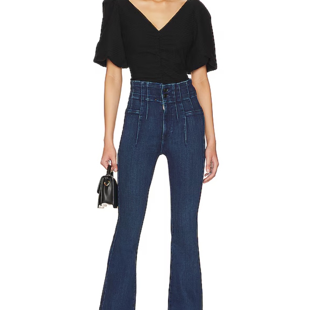 High Waisted Flare Jeans